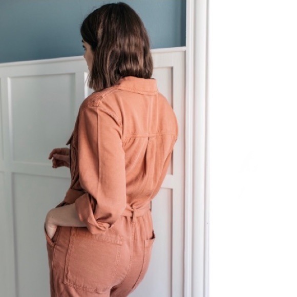 Topshop Belted Utility Boiler Suit - Picture 3 of 16